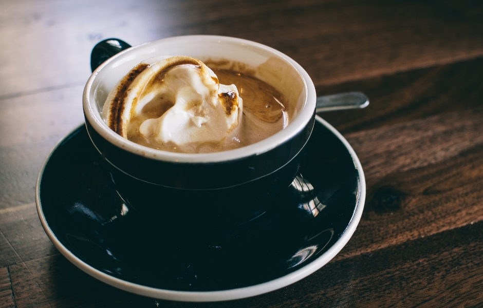 Espresso con panna